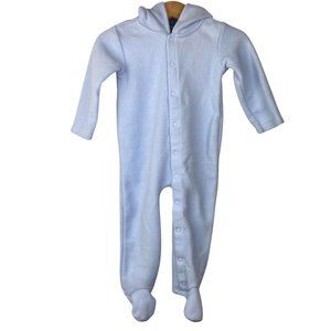 Baby Creysi One Piece Fleece Pijama Light Blue 18 Months